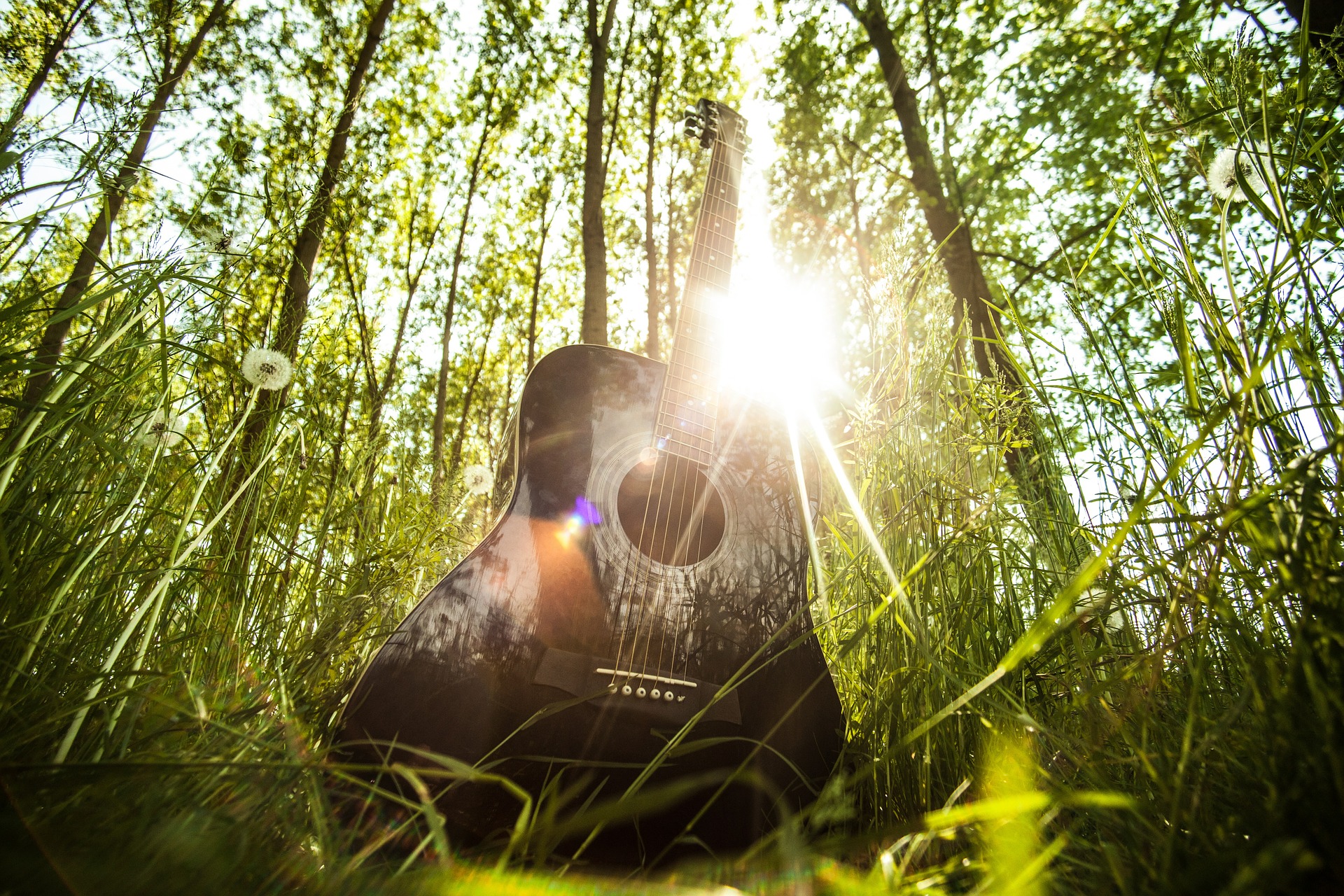 Entspannen Musik malt Bilder